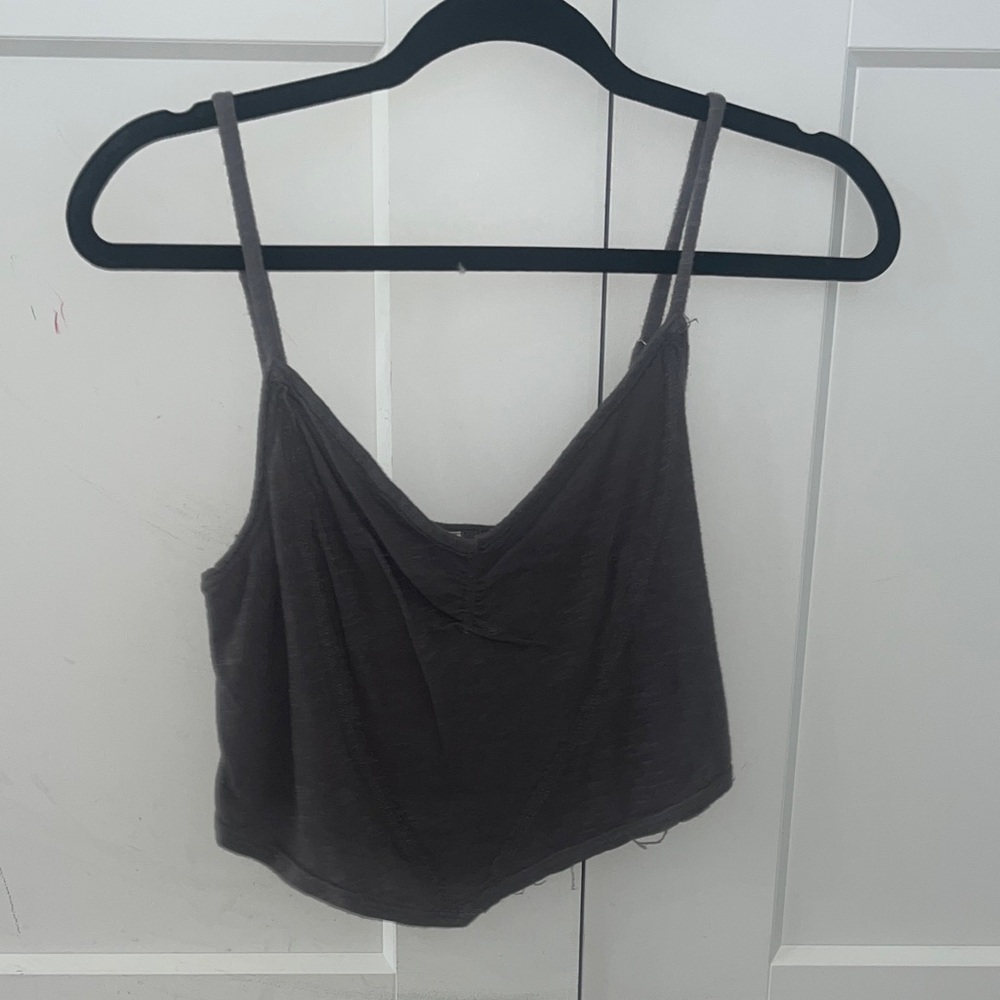 V cut tank top